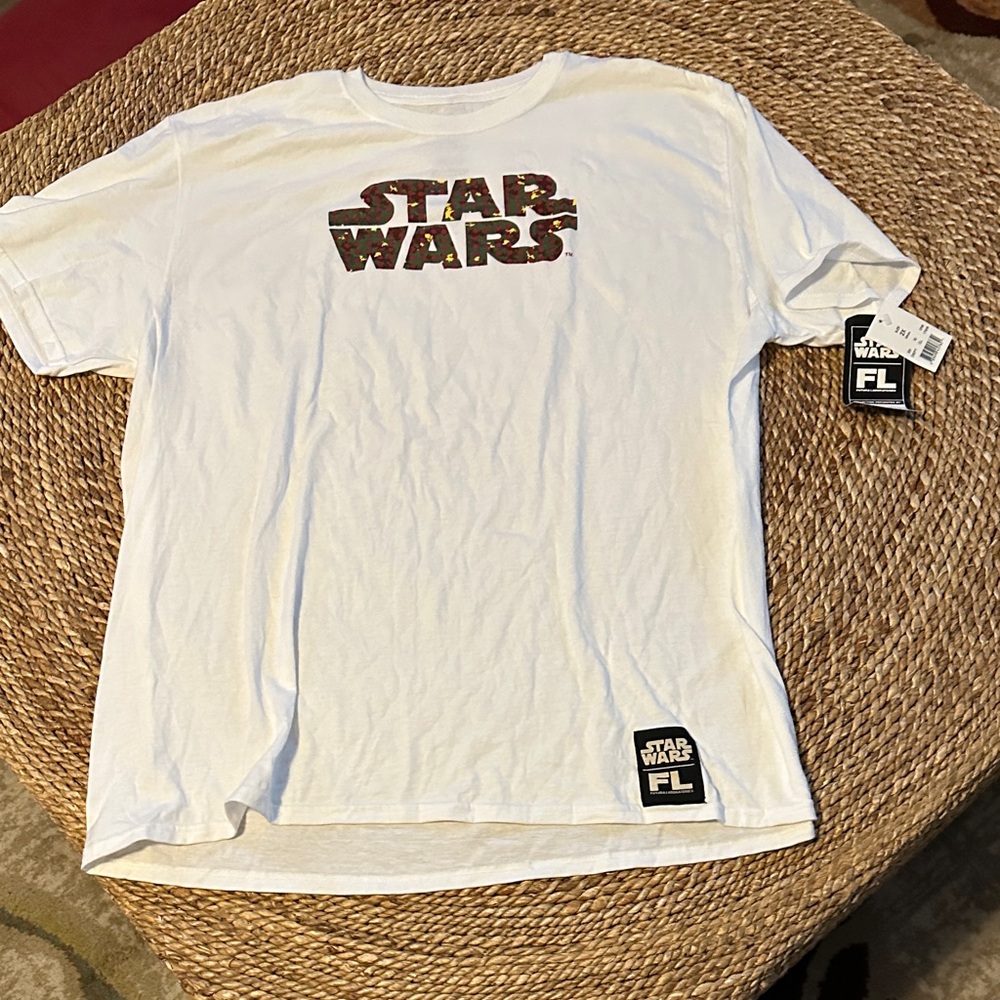 Funko 2XL Star Wars White T-Shirt NWT